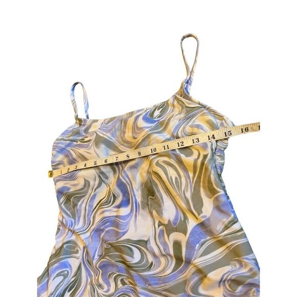 Hurley Women’s One-Piece Swimsuit Size Large – Marble Swirl Print, - Picture 8 of 11